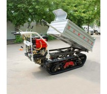 Multi-functional Tracked self-discharge crawler truck dumper