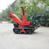 Self-propelled crawler Branch crusher&Twigs crusher
