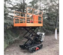 Crawler type dumper with, Hydraulic Scissor lifter