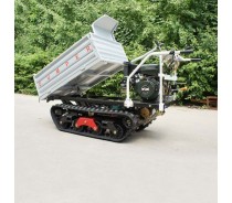 Multi-functional Tracked self-discharge crawler truck dumper