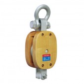 Regular wood block*single with shackle