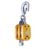 Regular wood block*double with hook
