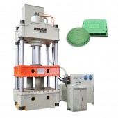 bmc smc material heat forming manhole cover press machine