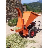 Wheel type TWIG Fruit Branch crusher deadwood crusher