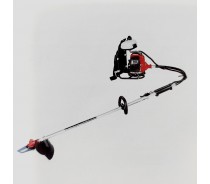 Landscaping hedgerow trimmer knapsack lawn mower