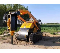 Crawler Type Sliding Loader, Replaceable Shovel Loader