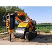 Crawler Type Sliding Loader, Replaceable Shovel Loader