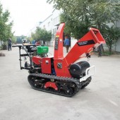 Crawler Type Branch Crusher, Leaf Crusher, Wood Chopper