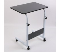 bedside lift table portable laptop table study with wheels