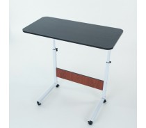 movable height adjustable table computer desk for laptop