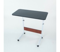 Wooden MDF height adjustable laptop bed table
