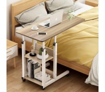 Portable height adjustable laptop table for home office