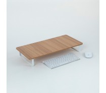 Factory directly portable wooden monitor stand