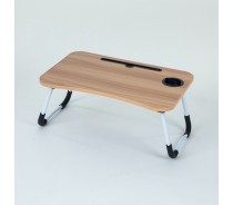 Save space portable folding laptop table