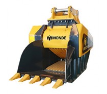 concrete crusher bucket