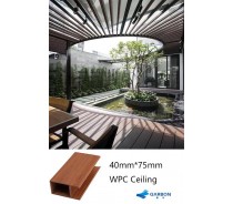 Exterior WPC Ceiling For Villa Decoration