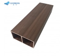 Factory Supply Wpc Composite Wood Square Hollow Timber Tube