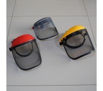 Head protective wire mesh mask