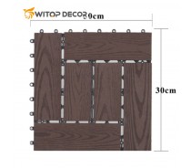 Weather Resistance Wpc Decking Tiles Floor Tiles Outdoor