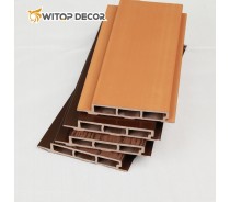 Co-extrusion Wpc Wall Clad Exterior Outdoor Panel