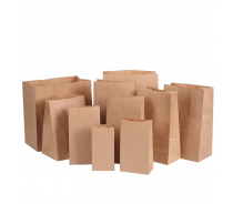 Kraft Paper Boutique Shopping Bags