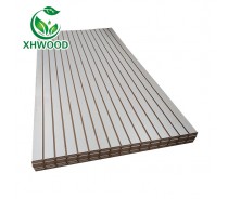 slotted MDF melamine MDF for goods shelf dispaly board