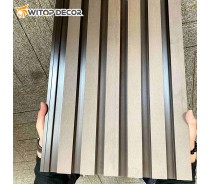 Waterproof Wood PLastic Exterior Decor Wpc Wall Cladding