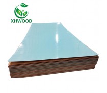 blue/white polyester plywood UV shiny board for decoration