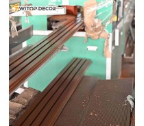 Outdoor uses wpc wall cladding co-extrusion wall panel