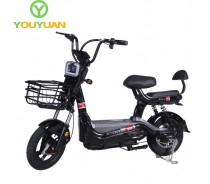 Y2-C black electric bicycle