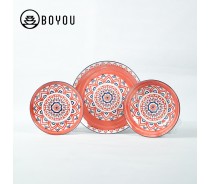Bohemian style dinnerware sets