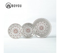 Bohemian style dinnerware sets
