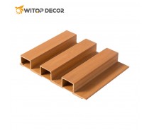 Wooden Grain PVC Wpc Wall Panels Designs for Decoration
