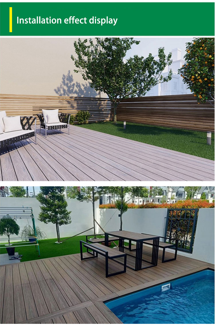3d composite decking