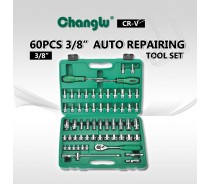 60PCS 3/8 DR. AUTO REPAIRING TOOL SET