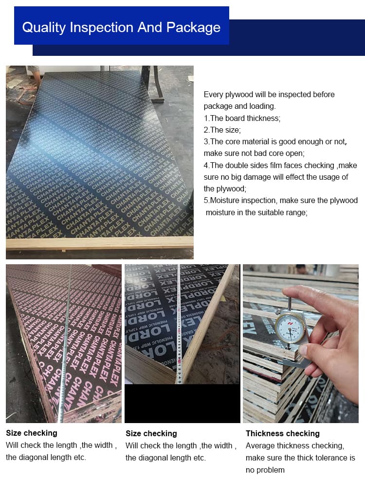 Black Brown Film faced plywood