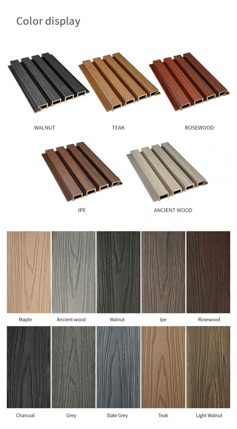wpc wall panel outdoor
