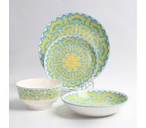 High quality Luxury exquisite design ceramic dinnweware set