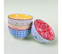 Hot sale colourful bowl pad printing new design bowl