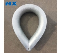 Wire rope thimble carbon steel galvanized type thimble