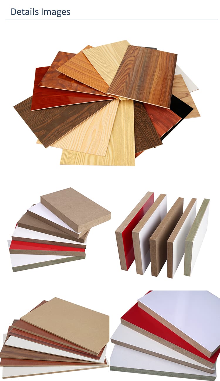 melamine mdf board