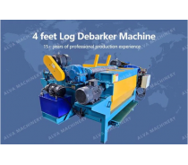 4 Feet Log Debarker Machine