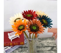 DIY Artificial Silk Sunflowers Flower Bunches