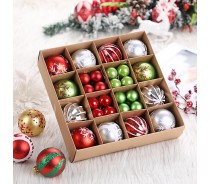 Luxury Christmas Plastic Ball Baubles
