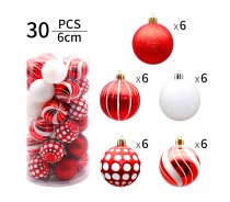 Colorful Plastic Christmas Decoration Ball