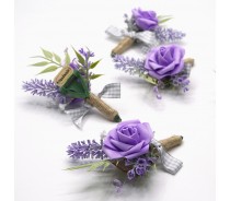 Wedding Artificial Corsage Flower Hand Accessories Decor