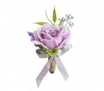 Artificial Wedding Accessory Rose Wedding Boutonniere