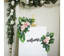 Personalized Party Custom Sign Welcome Flower