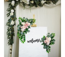 Personalized Party Custom Sign Welcome Flower