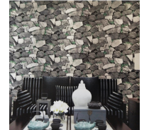 Waterproof and moisture-proof household PVC wallpaper